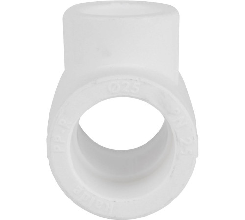 Тройник переходной Kalde 25х20х25 мм белый R.3212-tio-252025