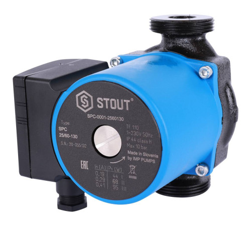 Насос циркуляционный STOUT 25/60-130 SPC-0001-2560130