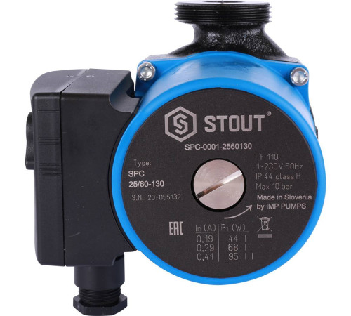 Насос циркуляционный STOUT 25/60-130 SPC-0001-2560130