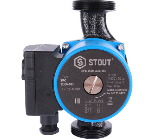 Насос циркуляционный STOUT 32/60-180 SPC-0001-3260180