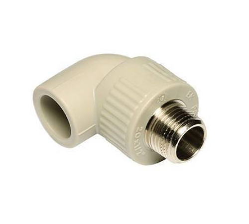 Колено PPR Wavin Ekoplastik 90° 20 мм x 1/2 наружная резьба SKOE02020RCT