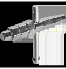 Ключ шестигранный STOUT для разъемных соединений (американок) 12-24 мм SMT-0003-001224
