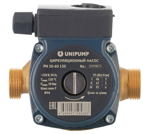 Насос циркуляционный UNIPUMP PH 20-60 130 мм 66193