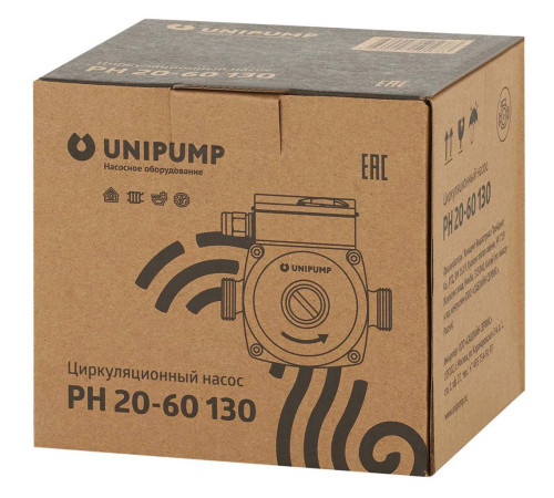 Насос циркуляционный UNIPUMP PH 20-60 130 мм 66193