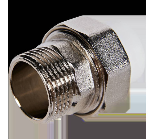 Муфта комбинированная разъемная Pro Aqua PP-R 20x1 НР белая PA21011