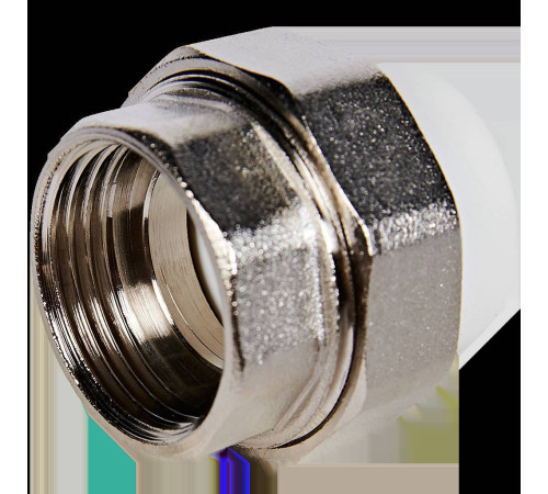 Муфта комбинированная разъемная американка Pro Aqua 25x1 ВР PP-R белая PA20015