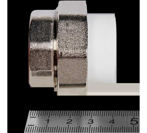 Муфта комбинированная разъемная американка Pro Aqua 25x1 ВР PP-R белая PA20015