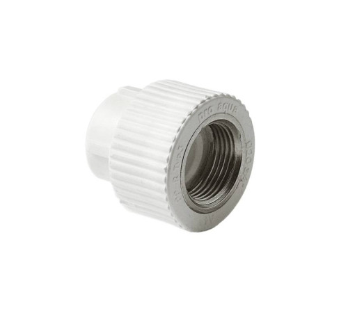 Муфта комбинированная Pro Aqua PPR ВР 32х1 белая PA22018P