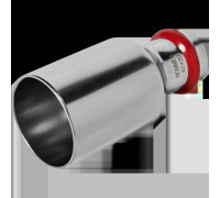 Муфта переходная ниппель-раструб ROMMER из нержавеющей стали пресс 42х22 мм RSS-0020-004222