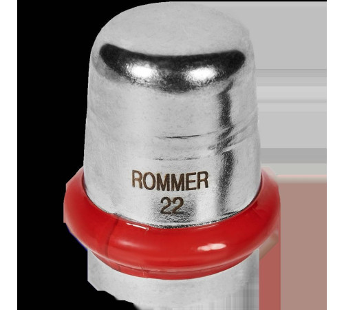 Заглушка прессовая ROMMER 22 мм нержавеющая сталь RSS-0025-000022