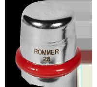 Заглушка прессовая ROMMER 28 мм нержавеющая сталь RSS-0025-000028