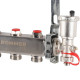Коллектор из нержавеющей стали в сборе без расходомеров ROMMER 3 выхода RMS-3210-000003