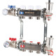 Коллектор из нержавеющей стали в сборе без расходомеров ROMMER 3 выхода RMS-3210-000003