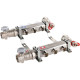 Коллектор из нержавеющей стали в сборе без расходомеров ROMMER 3 выхода RMS-3210-000003