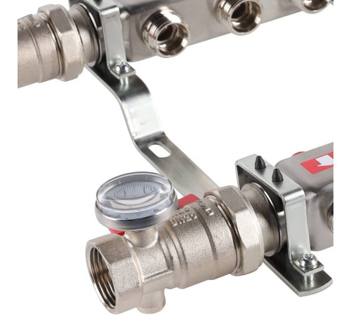 Коллектор из нержавеющей стали в сборе без расходомеров ROMMER 3 выхода RMS-3210-000003