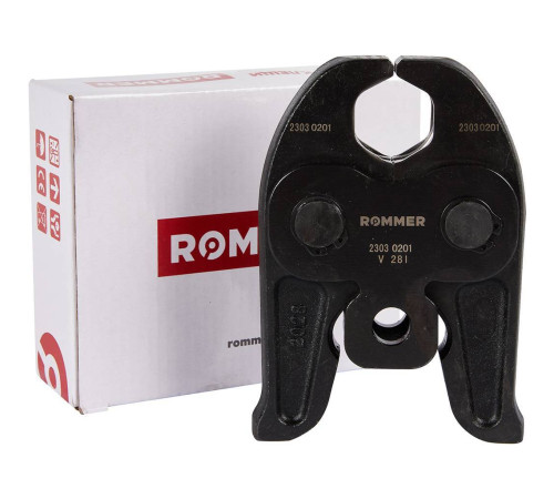 Пресс-клещи ROMMER V-профиль 28 мм RPT-0003-000028