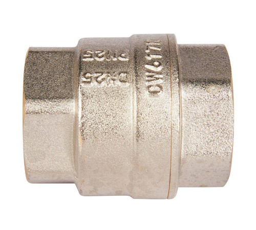 Клапан обратный пружинный муфтовый ROMMER 1 с пластиковым седлом RVC-0002-000025