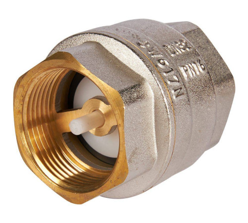 Клапан обратный пружинный муфтовый ROMMER 1 1/4 с пластиковым седлом RVC-0002-000032