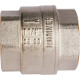 Клапан обратный пружинный муфтовый ROMMER 1 1/4 с пластиковым седлом RVC-0002-000032