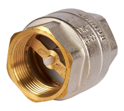 Клапан обратный пружинный муфтовый ROMMER 1 1/4 с пластиковым седлом RVC-0002-000032