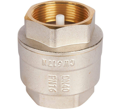 Клапан обратный пружинный муфтовый ROMMER 1 1/2 с пластиковым седлом RVC-0002-000040