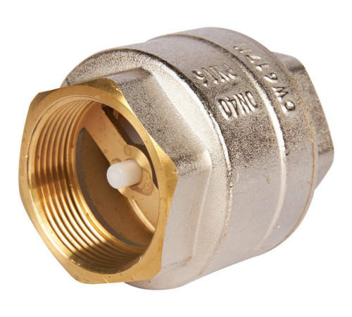 Клапан обратный пружинный муфтовый ROMMER 1 1/2 с пластиковым седлом RVC-0002-000040
