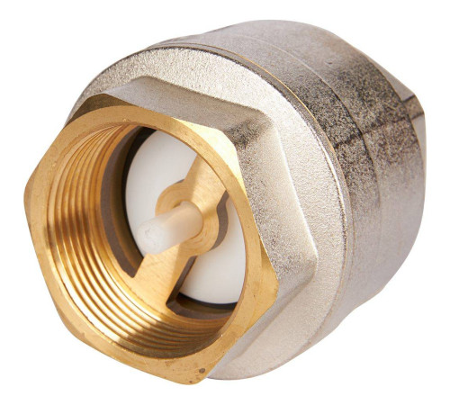 Клапан обратный пружинный муфтовый ROMMER 1 1/2 с пластиковым седлом RVC-0002-000040