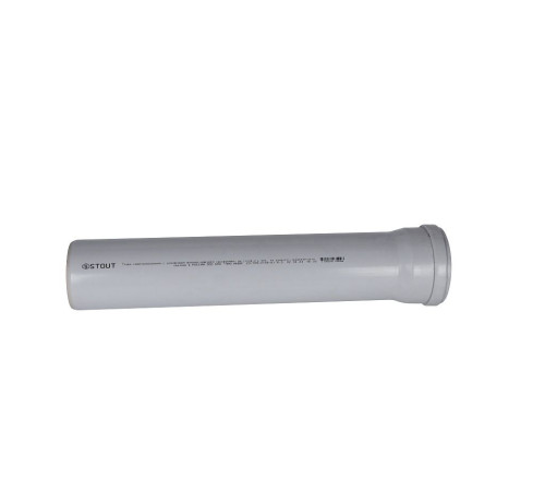 Труба канализационная бесшумная STOUT 110x500 мм SKB-0002-011050