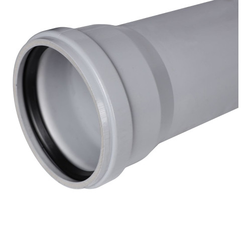 Труба канализационная бесшумная STOUT 110x1500 мм SKB-0002-110150