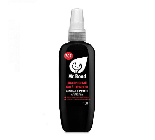 Клей-герметик анаэробный Mr.Bond 707 демонтаж с нагревом 100 г MB4070700100