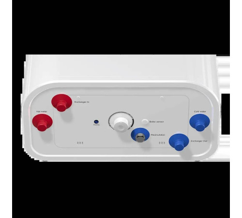 Водонагреватель косвенного нагрева Thermex Flat 80 V Combi универсальный ЭдЭБ02771