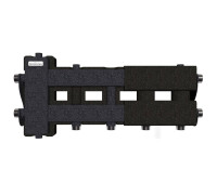 Коллектор балансировочный GIDRUSS BM-60-3D.EPP до 60 кВт 2+1 контура BM 6002T 20