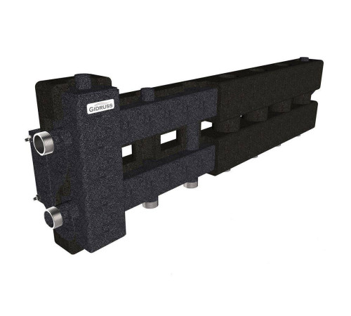Коллектор балансировочный GIDRUSS BM-60-4D.EPP до 60 кВт 3+1 контура BM 6003T 20
