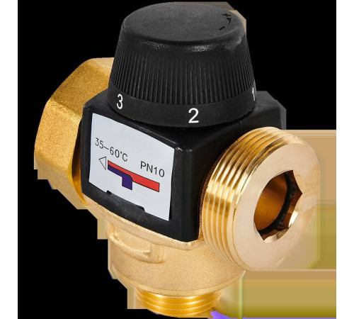 Клапан термостатический смесительный ROMMER RDG-0019-010021