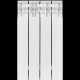 Радиатор биметаллический STOUT TITAN 500 4 секции боковое подключение RAL 9016 SRB-3310-050004