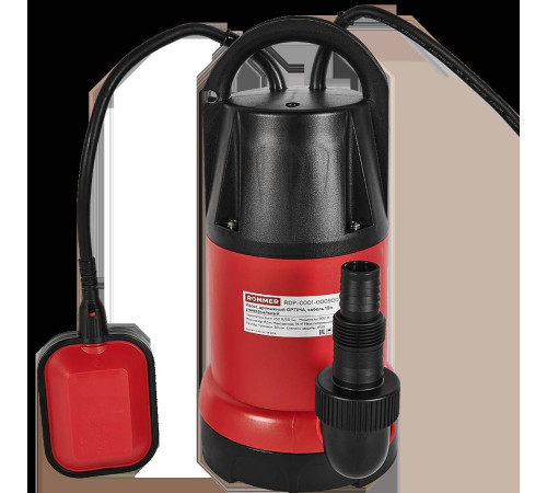 Насос дренажный ROMMER OPTIMA 900 Вт универсальный кабель 10 м RDP-0001-000900