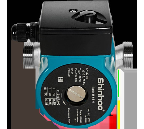 Циркуляционный насос Shinhoo BASIC 15-6S N 130 1x230V 71212002
