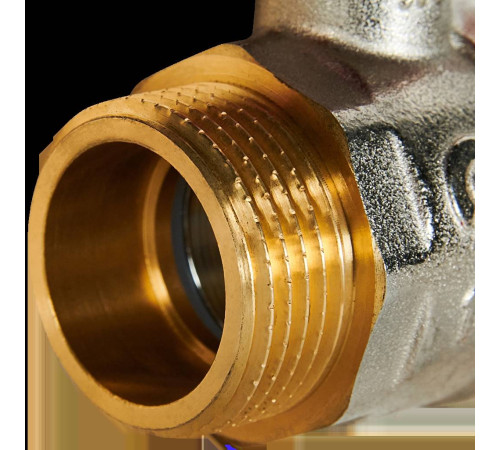 Кран шаровой ROMMER неполнопроходной НР/НР ручка бабочка 1 RBV-0007-2410225