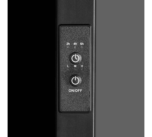 Полотенцесушитель электрический STOUT NEOSOUL quadro 70х50 см черный матовый SHQ-N2QQ-007050