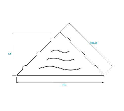 Полка для ванной RGW MT-02W белая 49279902-01