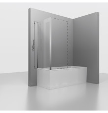 Боковая панель RGW Z-050-4 700х1500 мм хром 352205407-11