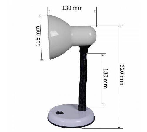 Настольная лампа офисная Reluce 00203 00203-0.7-01 GREEN