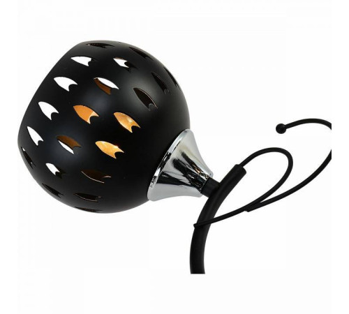 Потолочная люстра Reluce 01314-1 01314-0.3-05 BK+CR