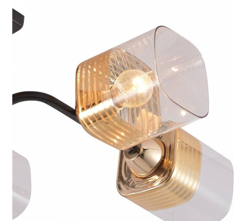 Люстра на штанге Reluce 01615 01615-0.3-06 BK+FGD