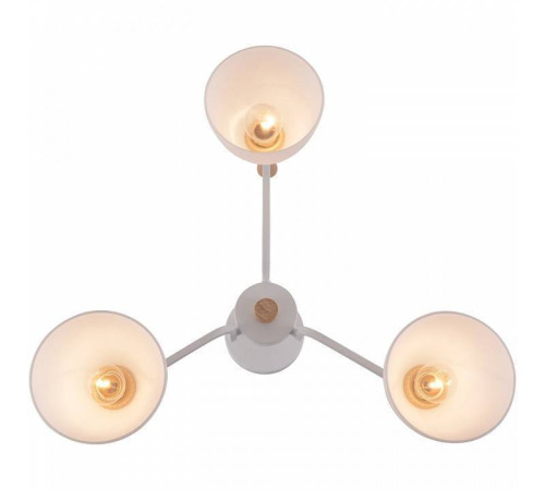 Люстра на штанге Reluce 01622 3 лампы 01622-0.3-03 WH+WOOD