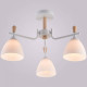 Люстра на штанге Reluce 01622 3 лампы 01622-0.3-03 WH+WOOD