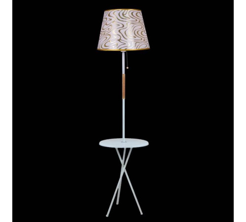 Стол журнальный с торшером Reluce 01721 01721-2.6-01B WH