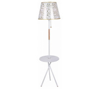 Стол журнальный с торшером Reluce 01721 01721-2.6-01B WH