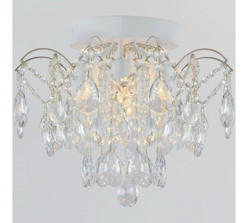 Люстра на штанге De Markt 04039-0.3-04 WH+GOLD PN