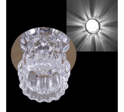 Встраиваемый светильник 07911-9.0-001H G9 CR